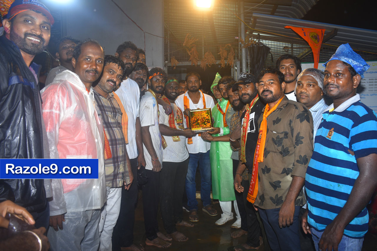 Razole Taluka Ganesh Nimajjanam
